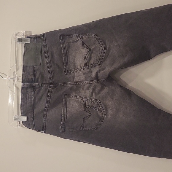 Guess Skinny Jeans Grey Size 29 Distressed Low Rise - Picture 2 of 10